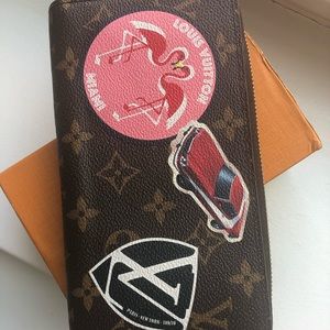 Louis Vuitton Monogram Patches Collection Wallet